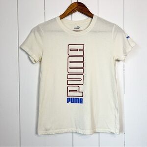 Puma Cream T-Shirt. Size XS.